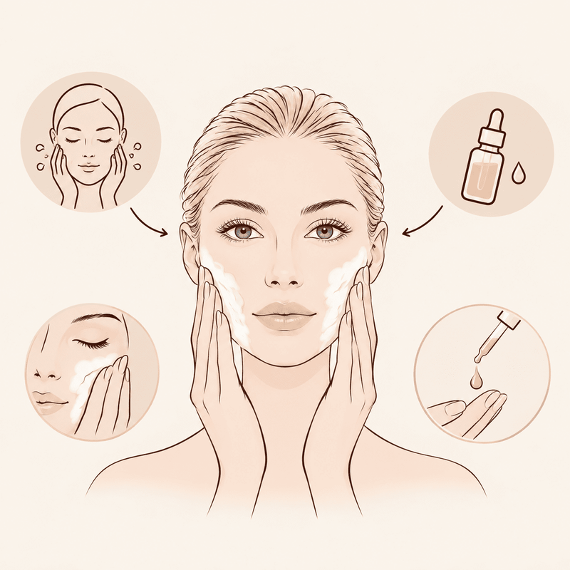 Préparez votre peau